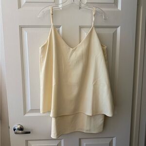 Large Ivory Tobi Dress with adjustable straps